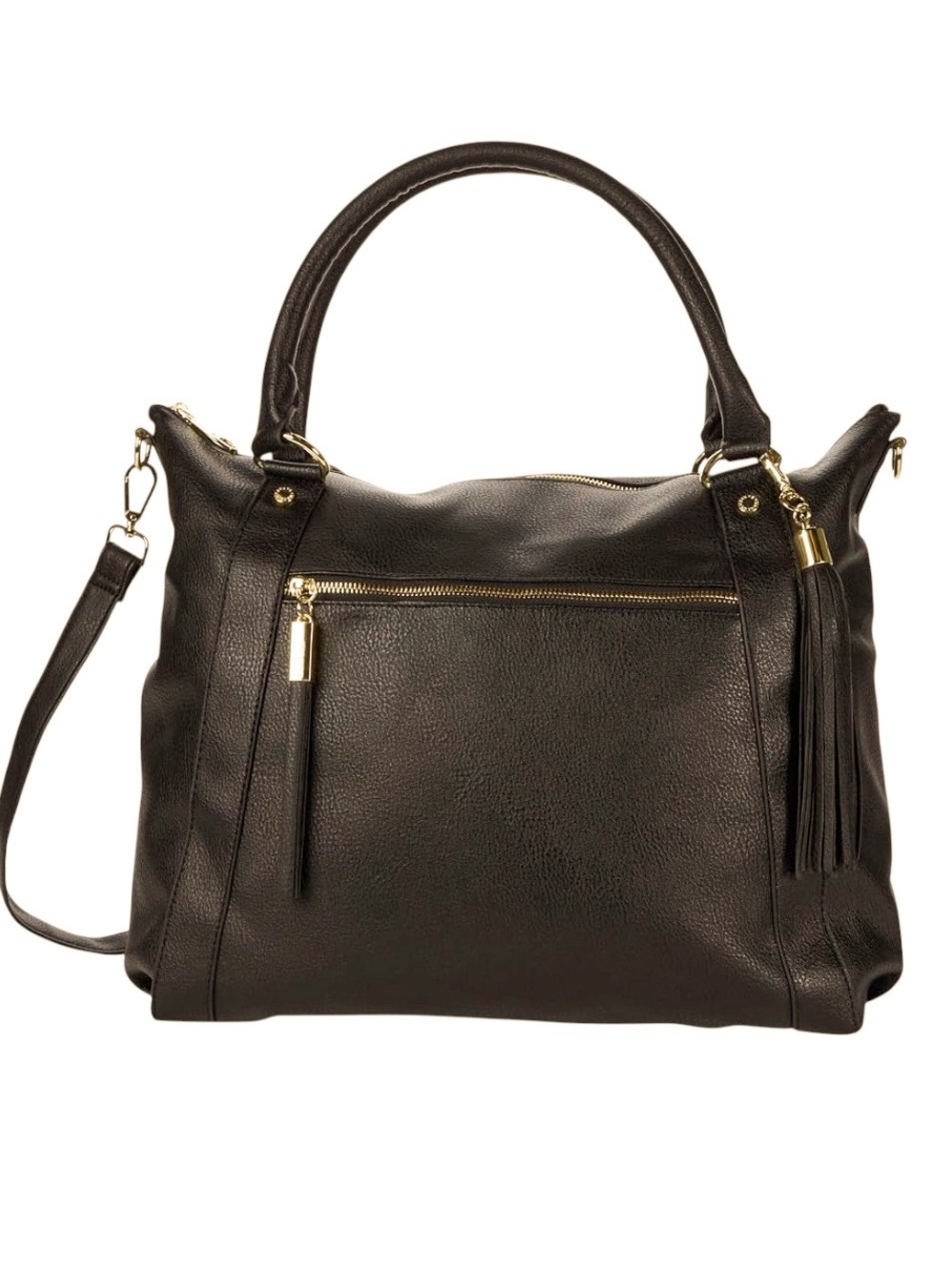 Steve Madden Large Pebbled Leather Hobo Crossbody/Shoulder Bag